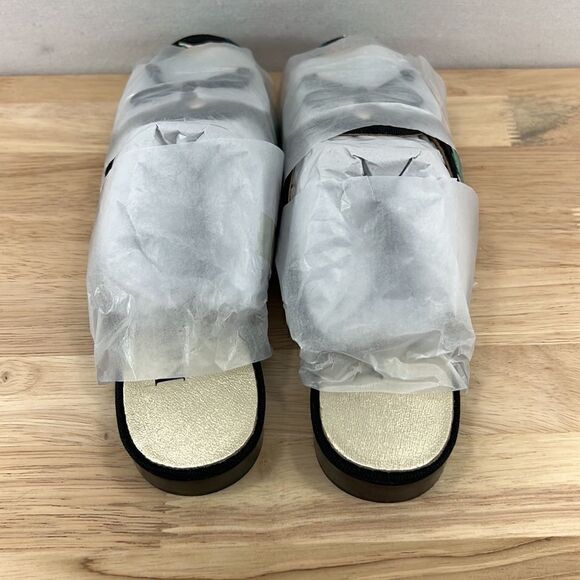 Kate Spade Devi Slide Mules- Floral Garden Black- Size 5.5 B- NIB - Picture 4 of 6